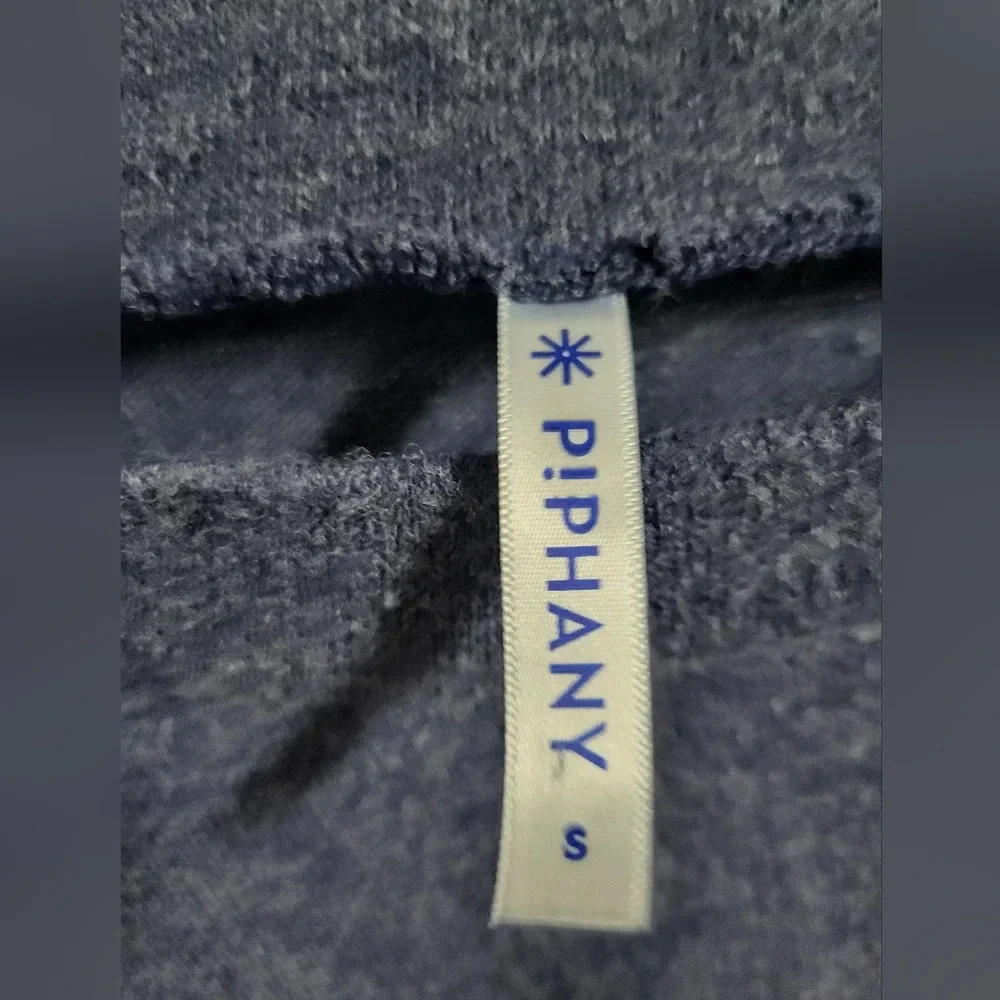 Piphany - Slate Blue Crew Neck Sweater with Bell Sleeves - Size S - Picture 4 of 4